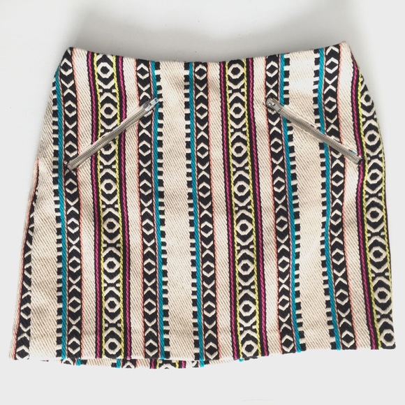 Divided Dresses & Skirts - Divided Woven Tribal Print Skirt